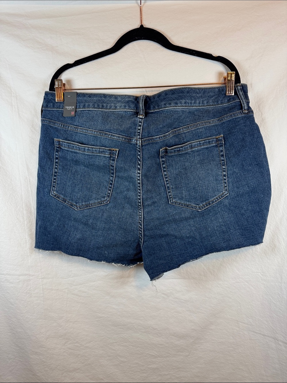 Torrid Hi Rise Jean Shorts Women’s 18 NWT - Picture 3 of 5